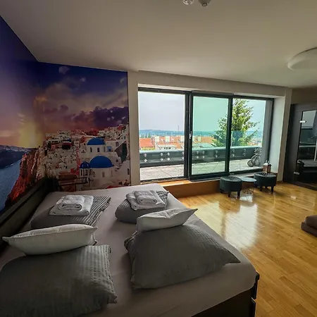 Se Saunou A Terasou S Vyhledem Na Appartement