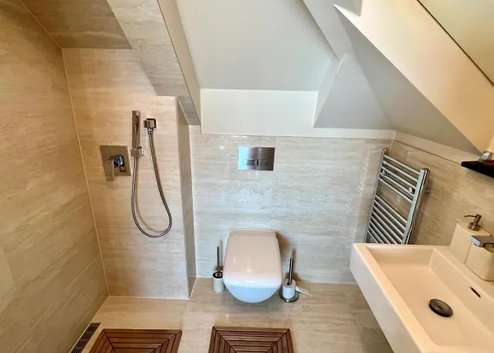 Apartment Se Saunou A Terasou S Vyhledem Na *
